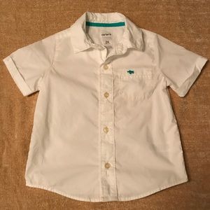 Carter's 24 Month Short Sleeve Button Down Shirt
